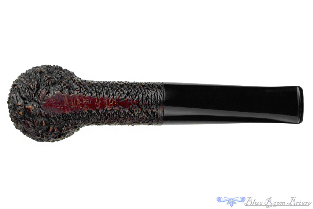 Blue Room Briars is proud to present this Savinelli Capri Root Briar 101 Rusticated Billiard Estate Pipe