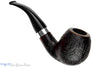 Blue Room Briars is proud to present this Stanwell Danish Design Sterling 185 Bent Sandblast Apple (9mm Filter) with Silver Estate Pipe