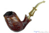 Blue Room Briars is proud to present this Nørding AS Bent Sandblast Egg Freehand with Plateaux Estate Pipe