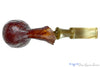 Blue Room Briars is proud to present this Nørding AS Bent Sandblast Egg Freehand with Plateaux Estate Pipe