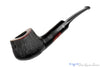 Blue Room Briars is proud to present this Stanwell Danish Design Brushed Carved Bent Cauldron (9mm Filter) Estate Pipe