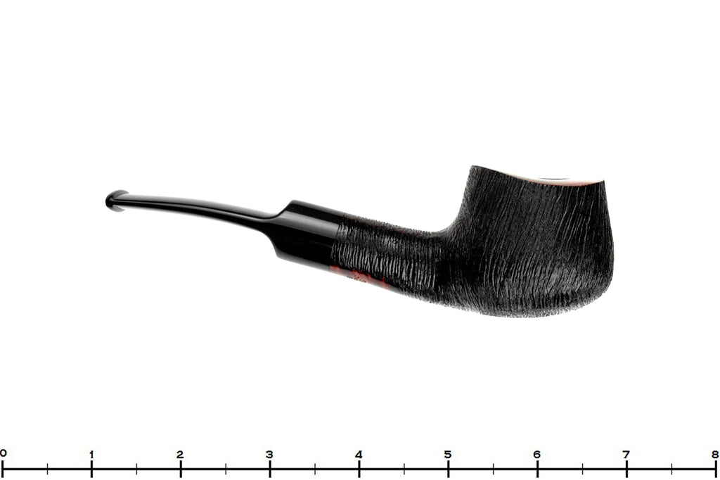 Blue Room Briars is proud to present this Stanwell Danish Design Brushed Carved Bent Cauldron (9mm Filter) Estate Pipe
