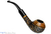 Unmarked Bent Partial Rusticated Rhodesian Estate Pipe