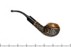 Unmarked Bent Partial Rusticated Rhodesian Estate Pipe
