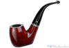 Blue Room Briars is proud to present this Peterson Killarney 306 Bent Billiard Sitter with Nickel Estate Pipe