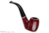 Blue Room Briars is proud to present this Peterson Killarney 306 Bent Billiard Sitter with Nickel Estate Pipe