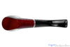 Blue Room Briars is proud to present this Peterson Killarney 306 Bent Billiard Sitter with Nickel Estate Pipe