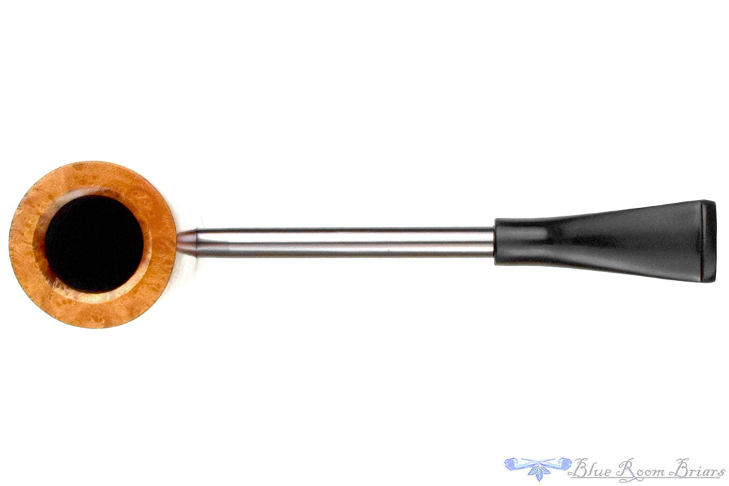 Blue Room Briars is proud to present this Compass (Erik Nørding) Poker with Aluminium Shank Estate Pipe
