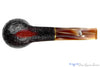 Savinelli Limited Edition The Friday Pipe Bent Rusticated Rhodesian (6mm Filter) with Brass UNSMOKED Estate Pipe