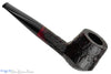 Blue Room Briars is proud to present this Bjarne Handmade Sandblast Panel Shank Pot (9mm Filter) Sitter Estate Pipe