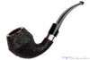 Blue Room Briars is proud to present this Radice Rind Rusticated Bent Rhodesian with Silver Estate Pipe