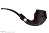 Blue Room Briars is proud to present this Radice Rind Rusticated Bent Rhodesian with Silver Estate Pipe