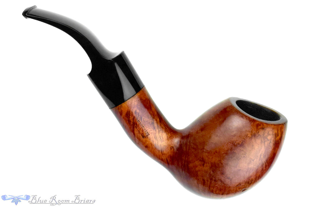 Bari Wiking Handmade 7092 1/4 Bent Egg Estate Pipe