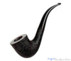 Blue Room Briars is proud to present this Ferndown Bark ***  Large Bent Rusticated Bell Dublin UNSMOKED Estate Pipe