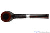 Blue Room Briars is proud to present this Ferndown Bark ** Handmade Rusticated Billiard with Silver Estate Pipe
