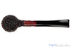Blue Room Briars is proud to present this James Upshall Bent Rusticated Cherrywood Poker Estate Pipe