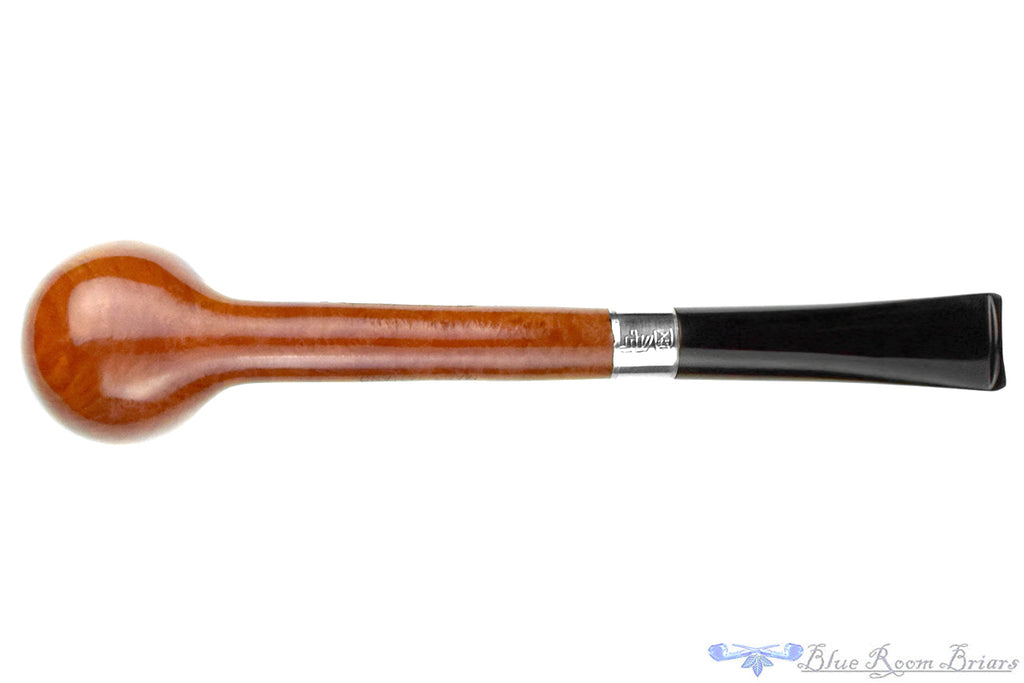 Blue Room Briars is proud to present this James Upshall Handmade Long Shank Dublin Estate Pipe with Nickel Repair Band