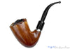 Blue Room Briars is proud to present this Castello Collection Great line KKK Bent Dublin with Silver and Plateau Estate Pipe