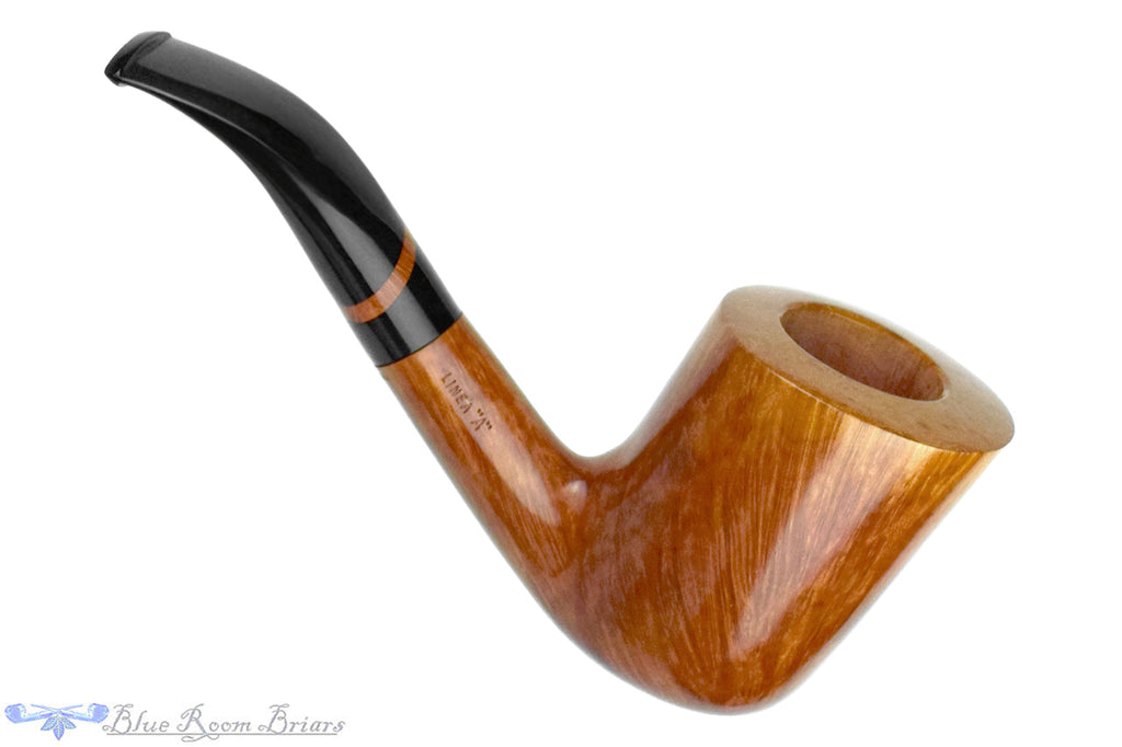 Blue Room Briars is proud to present this Brebbia Linea "A" (AA) Large Bent Dublin with Briar UNSMOKED Estate Pipe