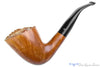 Blue Room Briars is proud to present this Mario Gasparini Handmade Bent Dublin Freehand (9mm Filter with Adapter) with Plateau UNSMOKED Estate Pipe
