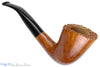 Blue Room Briars is proud to present this Mario Gasparini Handmade Bent Dublin Freehand (9mm Filter with Adapter) with Plateau UNSMOKED Estate Pipe