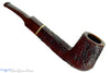 Blue Room Briars is proud to present this Savinelli Bruna 513 KS Bent Rusticated Foursquare (9mm Filter) Sitter with Brass