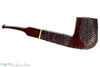 Blue Room Briars is proud to present this Savinelli Bruna 513 KS Bent Rusticated Foursquare (9mm Filter) Sitter with Brass