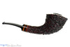 Blue Room Briars is proud to present this Fritz Becker Rusticated Horn with Briar Estate Pipe