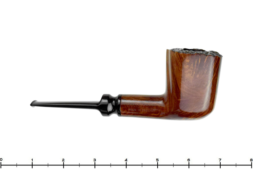 Blue Room Briars is proud to present this English Straight Grain Panel Billiard Estate Pipe