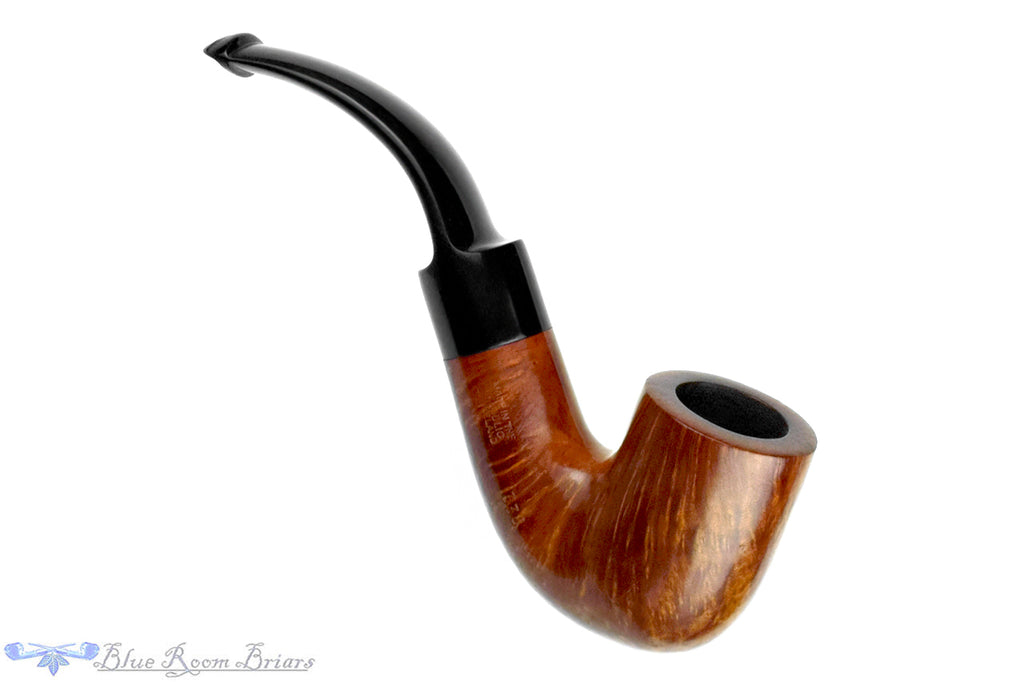Peterson Straight Grain 338 Bent Billiard with P-Lip Estate Pipe