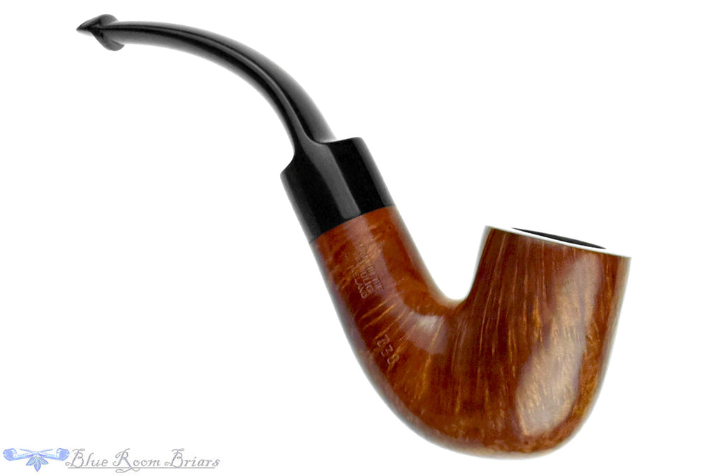 Peterson Straight Grain 338 Bent Billiard with P-Lip Estate Pipe