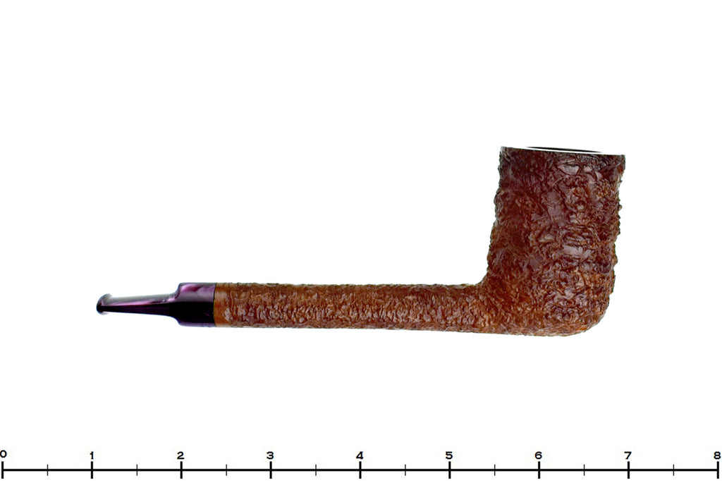 Blue Room Briars is proud to present this Castello Old Antiquari KKK 75 Rusticated Fumed Lovat Sitter Estate Pipe