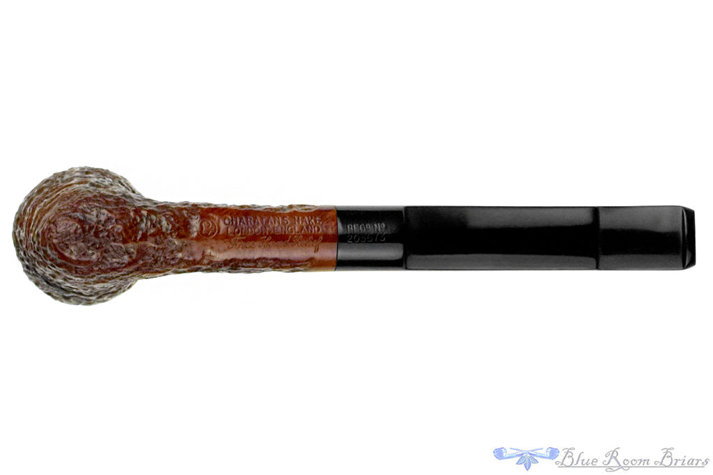 Blue Room Briars is proud to present this Charatan Bent Sandblast Pickaxe Estate Pipe