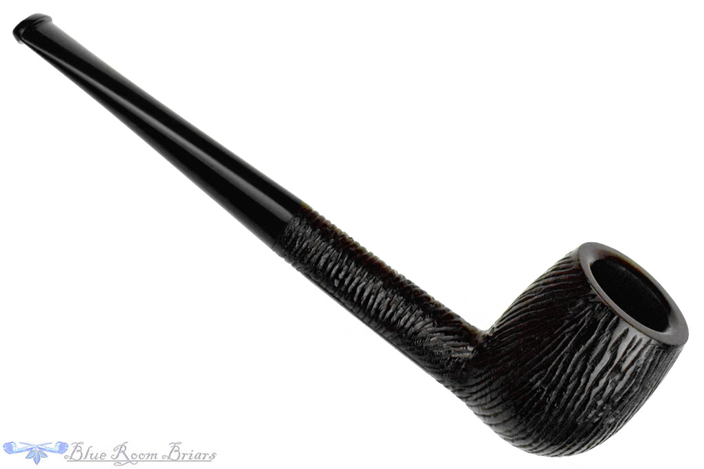 Blue Room Briars is proud to present this Sasieni Four Dot Rustic Belfast Carved Billiard Estate Pipe