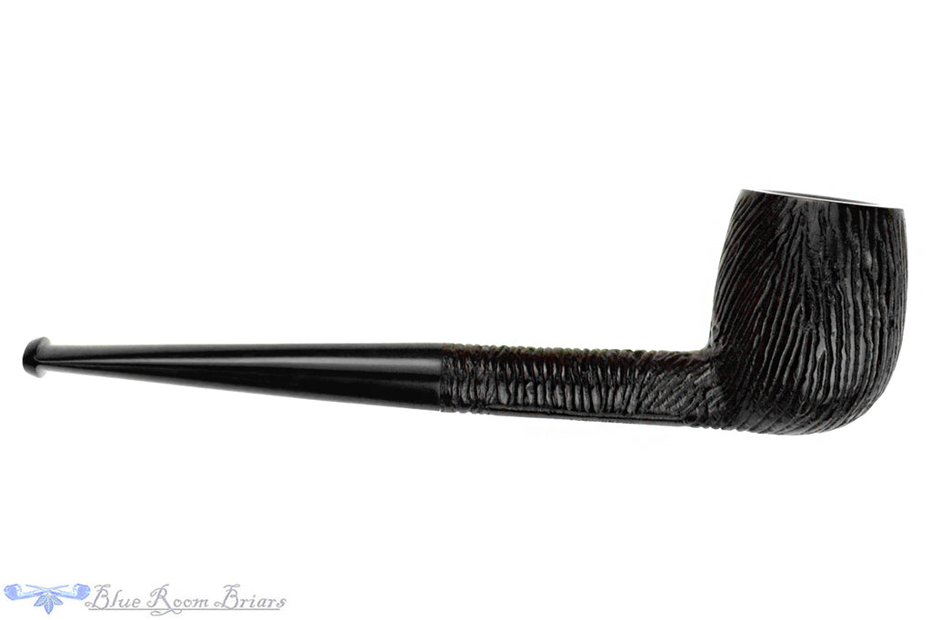 Blue Room Briars is proud to present this Sasieni Four Dot Rustic Belfast Carved Billiard Estate Pipe