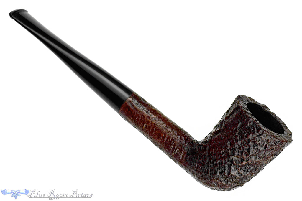 Blue Room Briars is proud to present this Sasieni Four Dot Ruff-Root Victoria Sandblast Dublin Sitter Estate Pipe