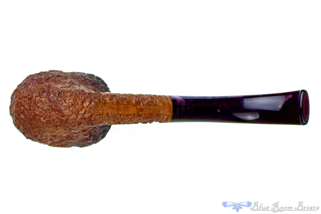 Blue Room Briars is proud to present this Castello Old Antiquari KK 65 Bent Fumed Billiard Estate Pipe
