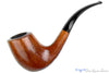 Blue Room Briars is proud to present this Savinelli Autograph 4 Bent Partial Sandblast Billiard with Oval Shank Estate Pipe 