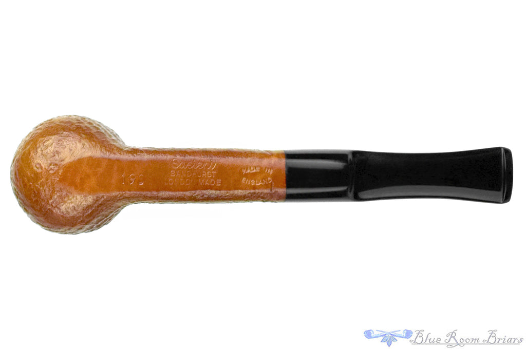 Blue Room Briars is proud to present this Sasieni Sandhurst 19S Sandblast Billiard Sitter Estate Pipe