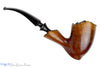 Blue Room Briars is proud to present this Viggo Nielsen Bent Partial Sandblast Freehand with Plateaux Estate Pipe