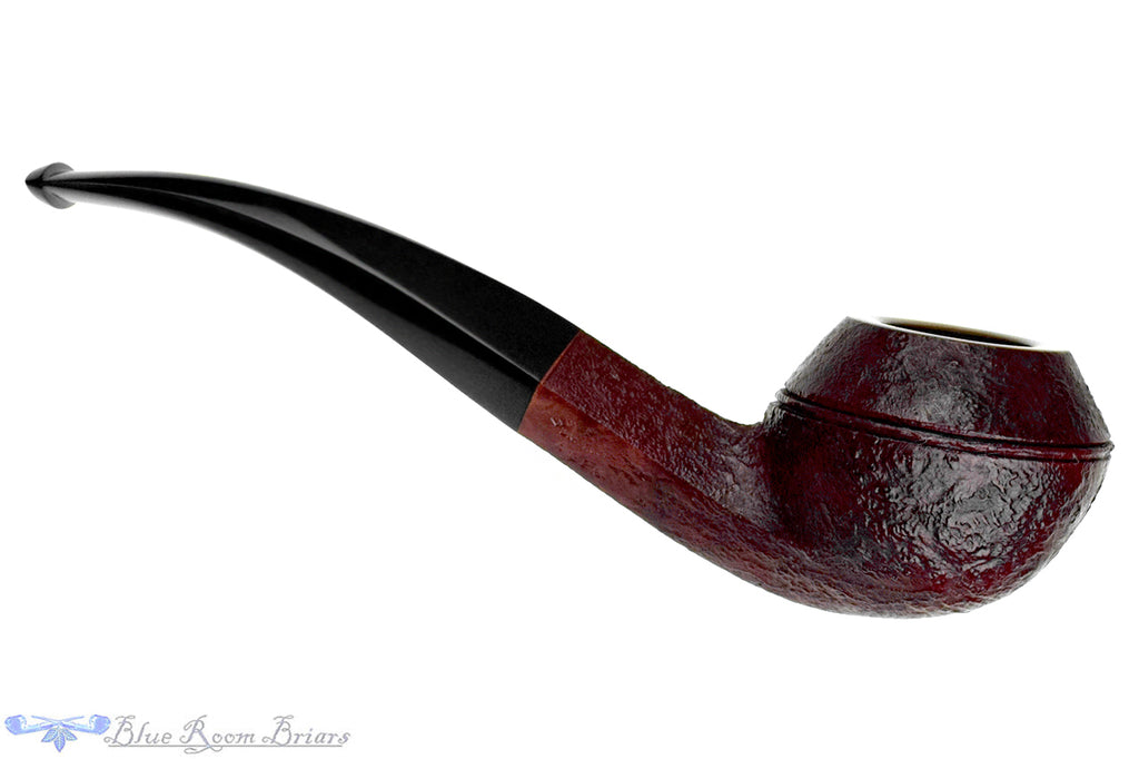 Blue Room Briars is proud to present this Blue Room Briars Pipe 4326 Bent Sandblast Bulldog