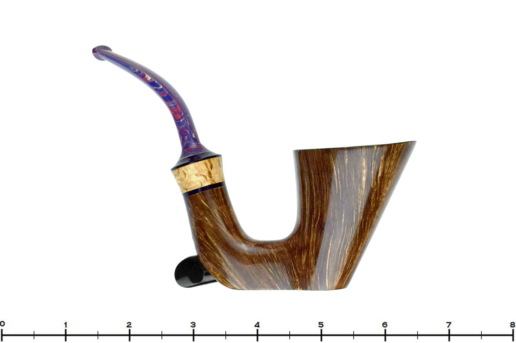 Joseph Skoda Pipe 2505 Bent Dublin Sitter with Burl