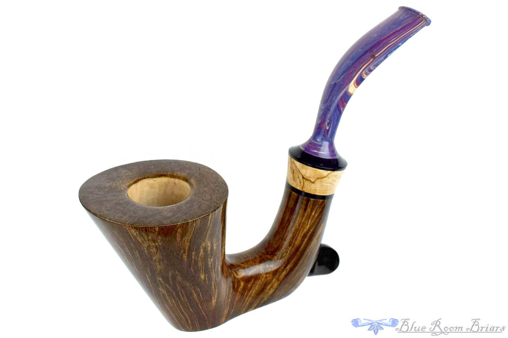 Joseph Skoda Pipe 2505 Bent Dublin Sitter with Burl