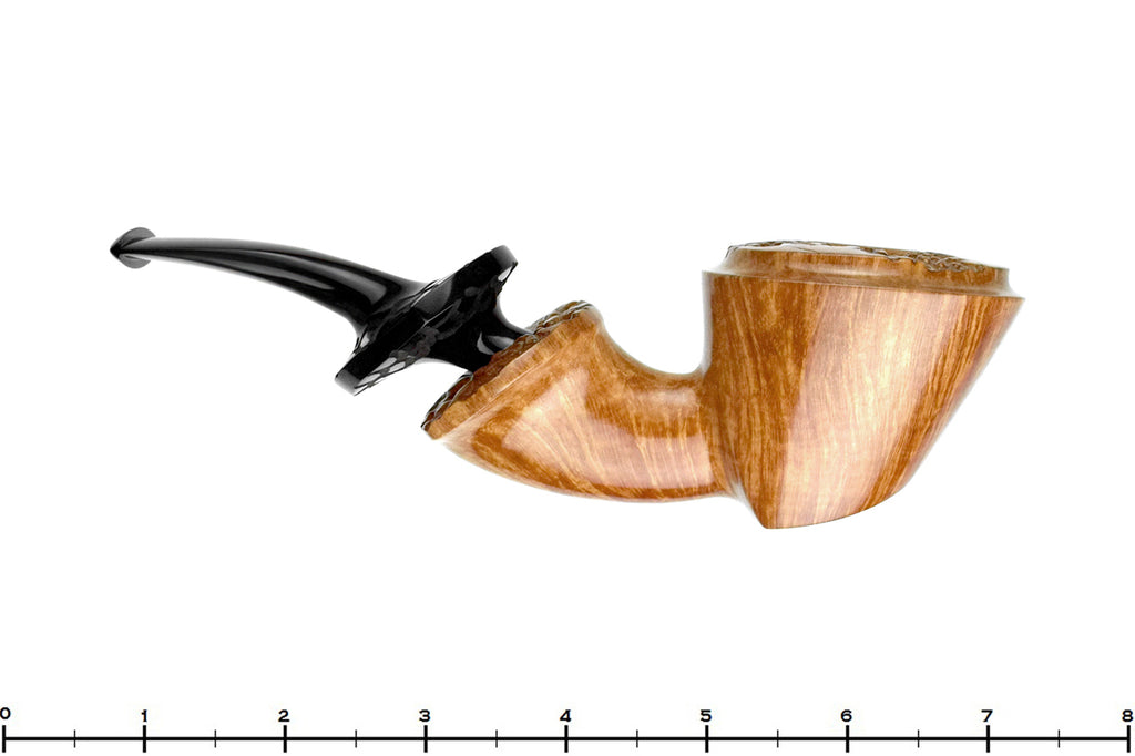 Blue Room Briars is proud to present this Joseph Skoda Pipe 2104 Bent Dublin Sitter with Plateaux