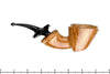 Blue Room Briars is proud to present this Joseph Skoda Pipe 2104 Bent Dublin Sitter with Plateaux