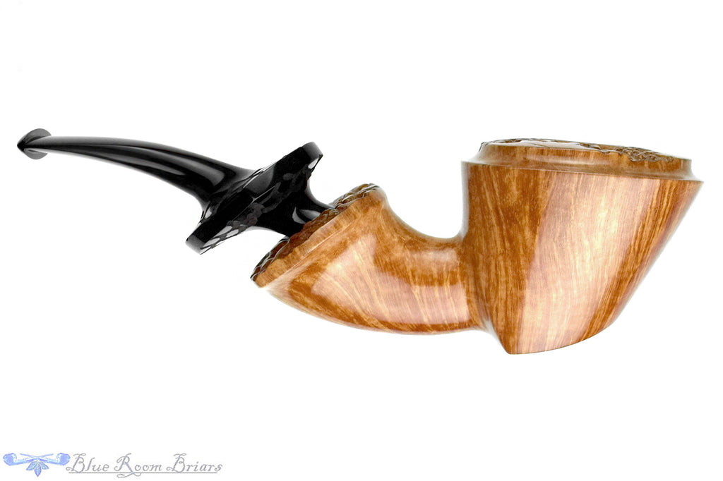 Blue Room Briars is proud to present this Joseph Skoda Pipe 2104 Bent Dublin Sitter with Plateaux