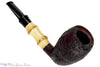 Blue Room Briars is proud to present this Joe Hinkle Pipe 25z Sandblast Egg with Bamboo
