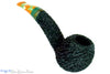 Blue Room Briars is proud to present this Dr. Bob Pipe Green Rusticated Hawkbill with Acrylic