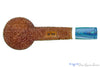 Blue Room Briars is proud to present this Dr. Bob Pipe Tan Rusticated Hawkbill with Acrylic