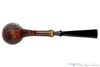 Blue Room Briars is proud to present this Nate King Pipe 1142 Contrast Ring Blast Dan Dublin with Dark Bamboo